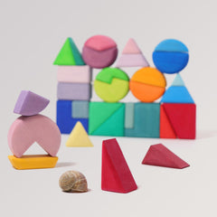 Bauspiel Dreieck Viereck Kreis von Grimms