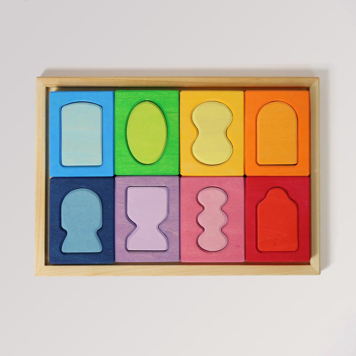 Grimm's Bauspiel Fenster für Kinder ab 1 Jahr