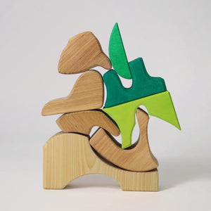 Grimm's Bauspiel Grün für Kinder ab 1 Jahr