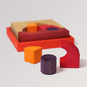 Grimm's Bauspiel Rot für Kinder ab 1 Jahr