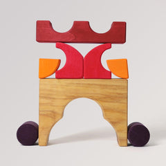 Grimm's Bauspiel Rot für Kinder ab 1 Jahr