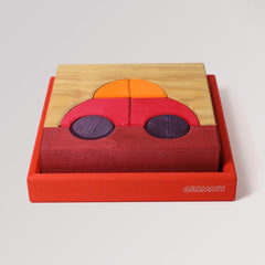 Grimm's Bauspiel Rot für Kinder ab 1 Jahr