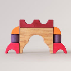 Grimm's Bauspiel Rot für Kinder ab 1 Jahr