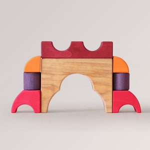 Grimm's Bauspiel Rot für Kinder ab 1 Jahr