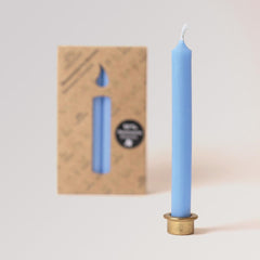 Grimm's Bienenwachskerzen 10% in Farbe hellblau