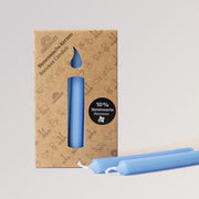 Grimm's Bienenwachskerzen 10% in Farbe hellblau