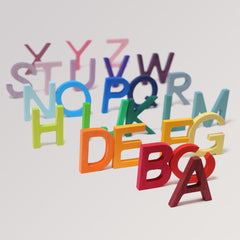 Buchstaben Schulschrift von Grimms