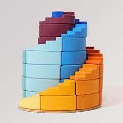 Doppelläufige Stufenspirale von Grimms