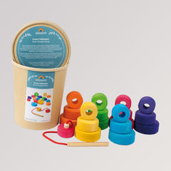 Grimms Erstes Fädelspiel Inhalt mit Box