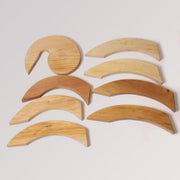 Geburtstagsspirale natur aus Holz von Grimms