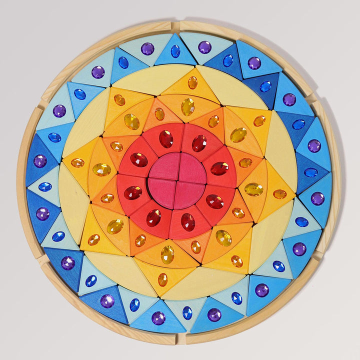 Glitzermandala Sonne von Grimms