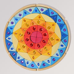 Glitzermandala Sonne von Grimms