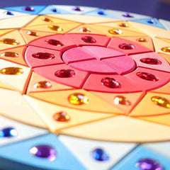 Glitzermandala Sonne von Grimms