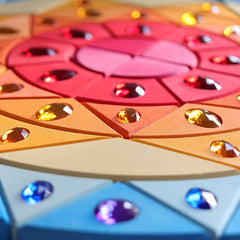 Glitzermandala Sonne von Grimms