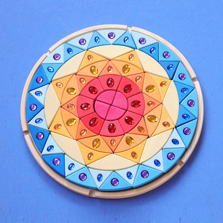Glitzermandala Sonne von Grimms