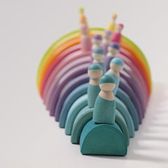 Großer Regenbogen Pastell von Grimms