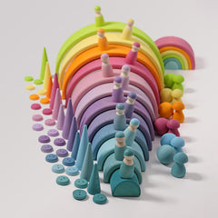 Großer Regenbogen Pastell von Grimms