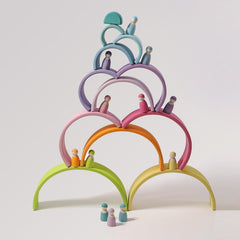 Großer Regenbogen Pastell von Grimms