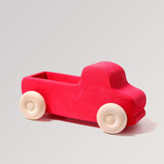 Großer roter Lastwagen von Grimms