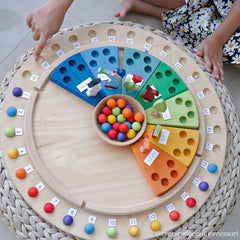 Jahreskreis von Grimm's als immerwährender Kalender für Kinder