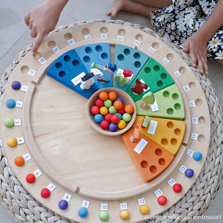 Jahreskreis von Grimm's als immerwährender Kalender für Kinder