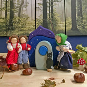Märchendorf von Grimms mit Biegepuppen