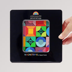 Magnetspiel Grundformen und Glitzersteine von Grimms