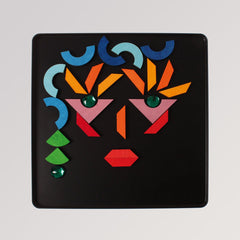 Magnetspiel Grundformen und Glitzersteine von Grimms