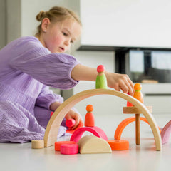 Neonfreunde Mix von Grimms - Mädchen beim Spielen