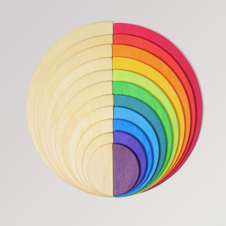 Regenbogen und natur Halbkreise von Grimms