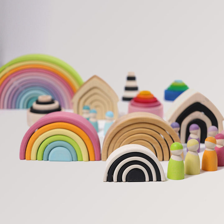 Regenbogen pastell von Grimms