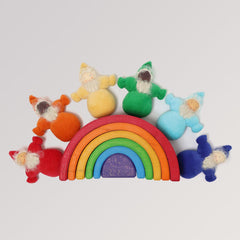 Regenbogen Taschenzwerge von Grimms