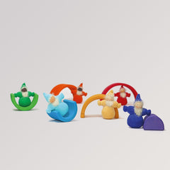 Regenbogen Taschenzwerge von Grimms