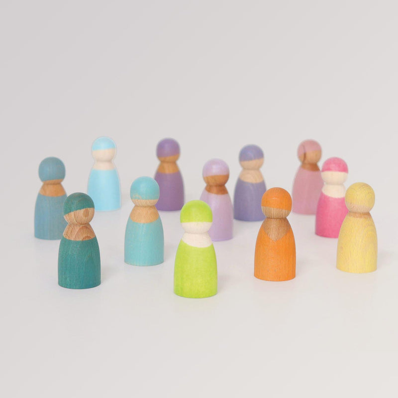 Regenbogenfreunde in Pastellfarben von Grimm's