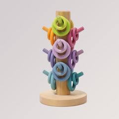 Sortierhilfe für Bauringe pastell von Grimms