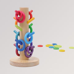 Sortierhilfe für Bauringe regenbogen von Grimms