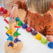 Sortierhilfe für Bauringe regenbogen von Grimms