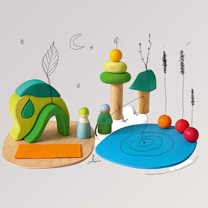 Spielwelt Waldlichtung von Grimms