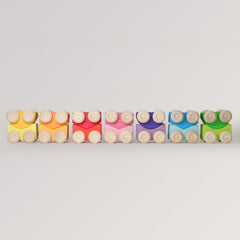 Grimm’s Stapel-Autos Gelb für Kinder ab 0 Jahren