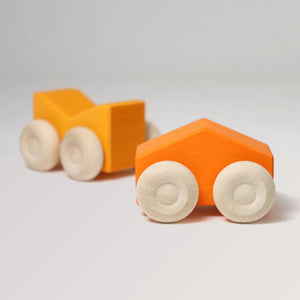 Grimm’s Stapel-Autos Orange für Kinder ab 0 Jahren