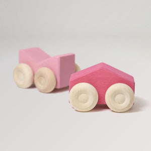Grimm’s Stapel-Autos Rosa für Kinder ab 0 Jahren