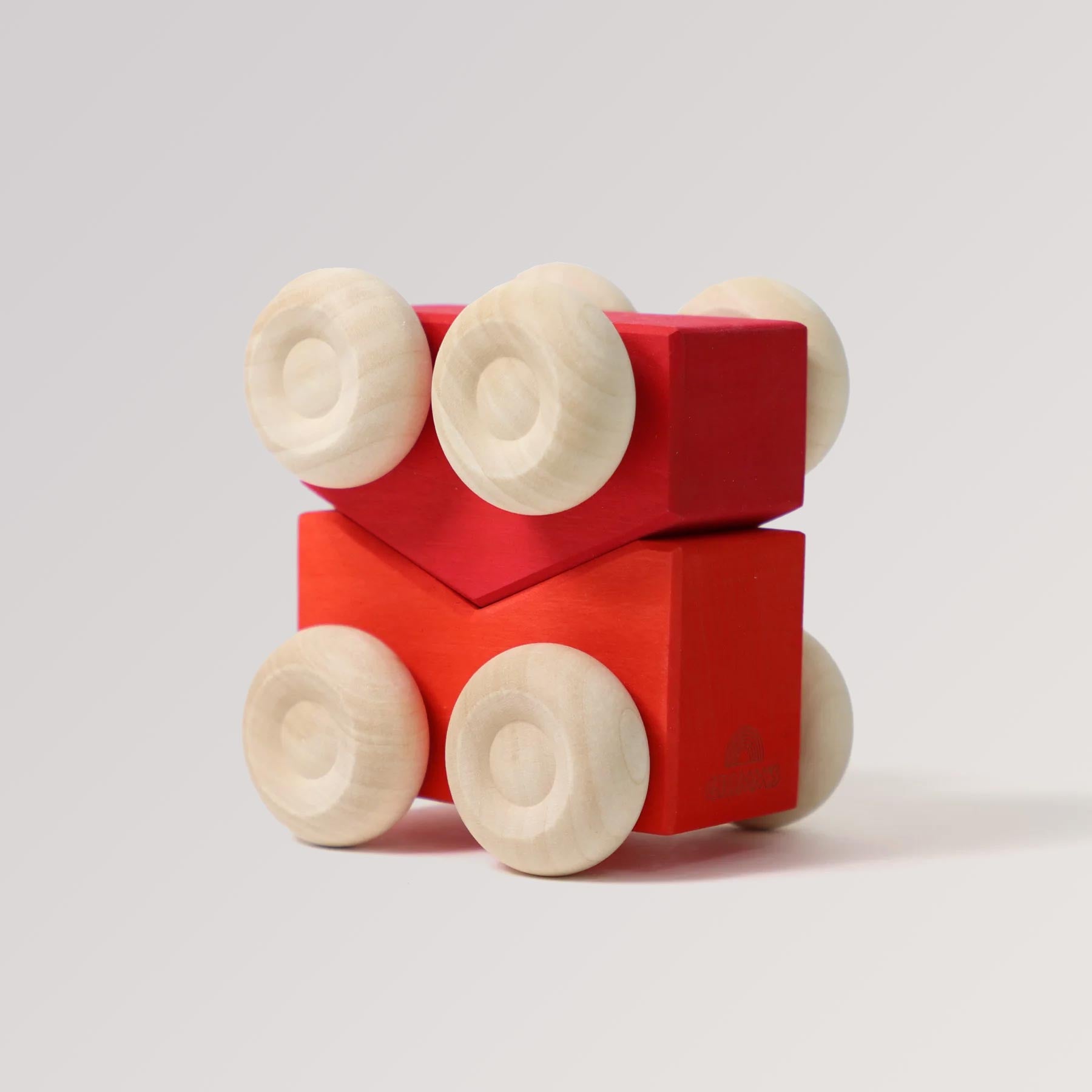 Grimm’s Stapel-Autos Rot für Kinder ab 0 Jahren