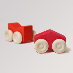 Grimm’s Stapel-Autos Rot für Kinder ab 0 Jahren