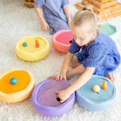 Stapelstein® Kullerscheiben Cool Pastell von Grimms