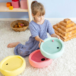 Stapelstein® Kullerscheiben Cool Pastell von Grimms