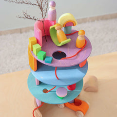 Stapelstein® Kullerscheiben Cool Pastell von Grimms