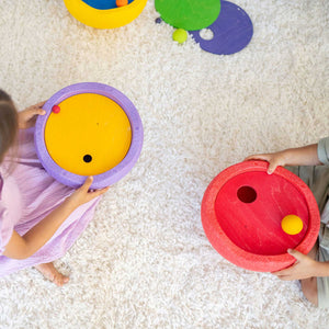 Stapelstein® Kullerscheiben Warm Classic von Grimms