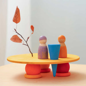 Stapelstein® Kullerscheiben Warm Classic von Grimms