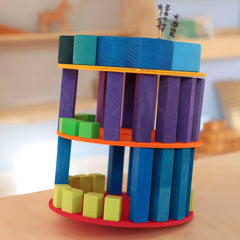 Stapelstein® Kullerscheiben Warm Classic von Grimms