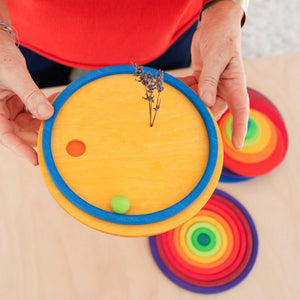 Stapelstein® Kullerscheiben Warm Classic von Grimms